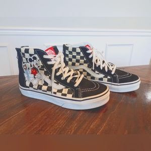 Disney Mickey Mouse Vans big kid size 3
